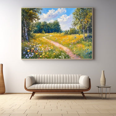 Summer Landscape Painting